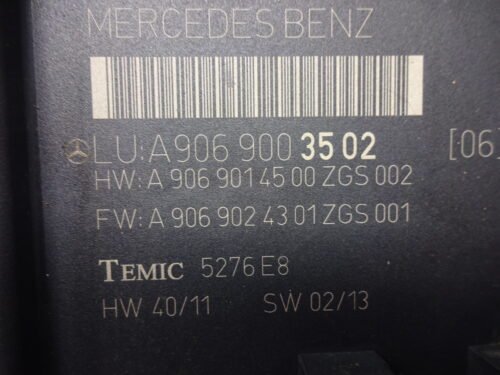Unidad de control Mercedes Sprinter A9069003502 A9069014500 A9069024301