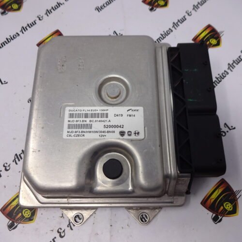 Centralita del motor FIAT DUCATO 52000042 MJD8F3BN D419 BC.0140421.A
