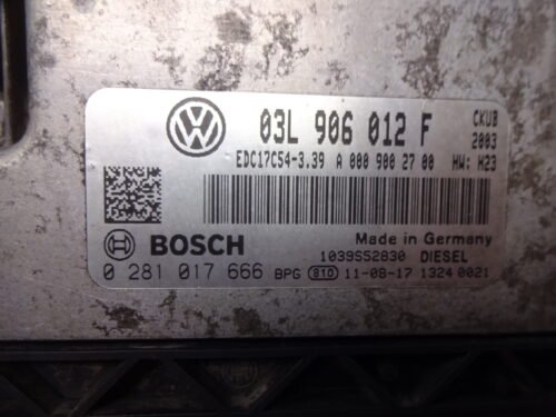 Centralita del motor VW Crafter 0281017666 03L906012F 03L 906 012 F