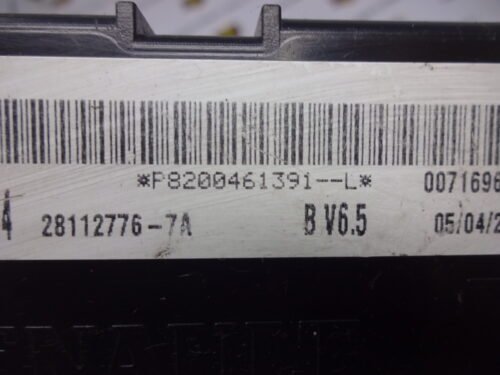 Modulo de control de la carrocería UCH Renault 8200461391L 8200461391-L UCH-N3-X24