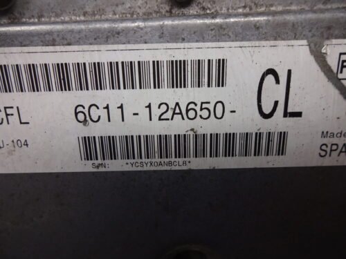 Centralita del motor FORD TRANSIT 6C11-12A650-CL 6C1112A650CL 4CFL DCU-104