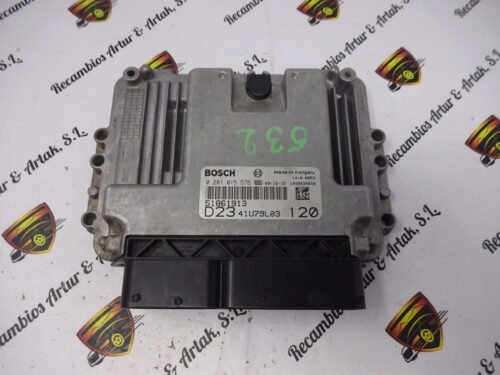 Centralita del motor Fiat Ducato 0281015576 51861913 D2341U79L03