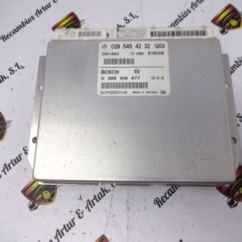 A0295454232 0265109477 Centralita del motor Mercedes Benz A0295454232 0265109477