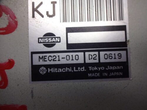 Centralita del motor NISSAN MEC21-010 MEC21010 MEC21-010-KJ