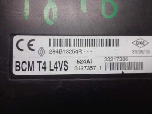 Modulo de control UCH RENAULT 284B13254R BCM T4 L4VS