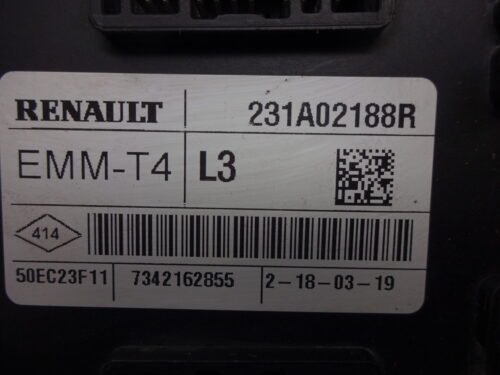 Unidad de control Renault 231A02188R EMM-T4