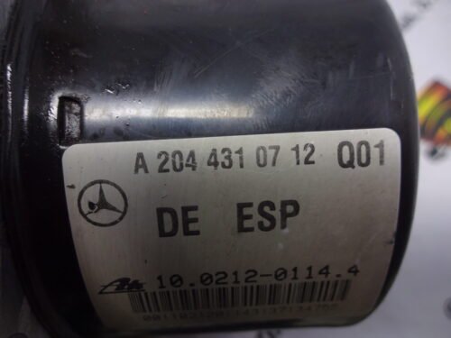 ABS Mercedes W204 A2044310712 A2045455432 10021201144 10092615763 10061335421