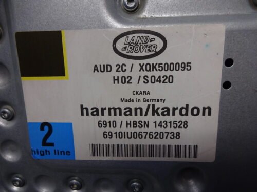Amplificador Range Rover XQK500095 AUD2C H02/S0420 6910/HBSN 1431528