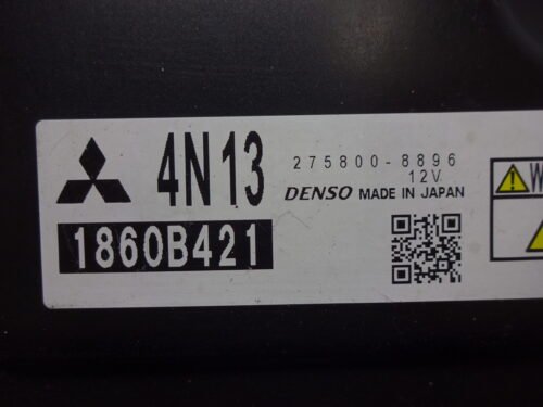 Centralita del motor MITSUBISHI ASX 1860B421 4N13 275800-8896