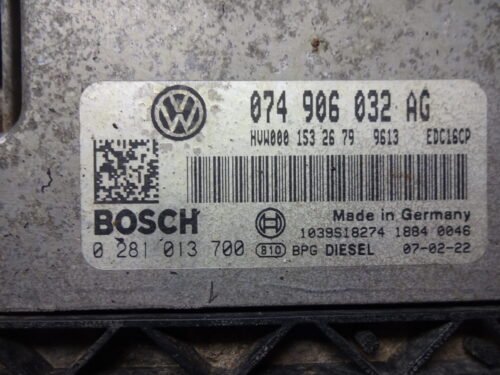 Centralita del motor VW CRAFTER 0281013700 074906032AG
