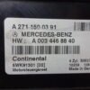 Centralita del motor Mercedes W204 C250 A2711500391 A0034468840 5WK91301