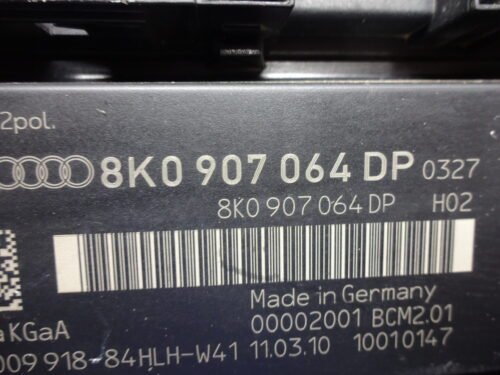 Unidad de control AUDI 8K0907064DP 8KO907064DP