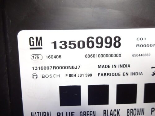 Unidad de control OPEL VAUXHALL MOKKA 13506998