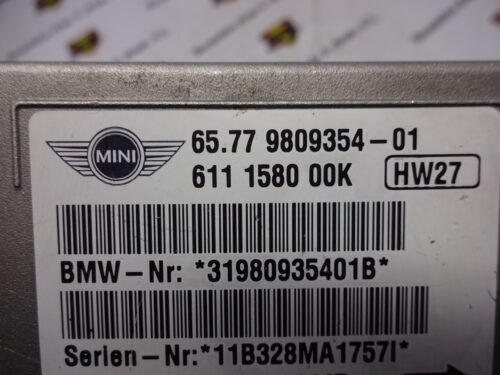 Unidad de control BMW MINI 65.779809354-01 6577980935401