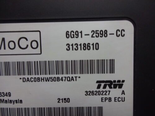 Centralita freno Volvo XC60 V70 6G91-2598-CC 31318610 32620227