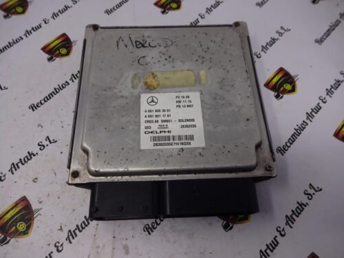 Centralita del motor MERCEDES CLASE A220 W176 A6519003001 A6519011701