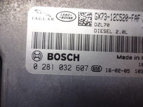 Centralita del motor  Land Rover Jaguar  GX73-12C520-FAF 0281032607 GX7312C520FAF