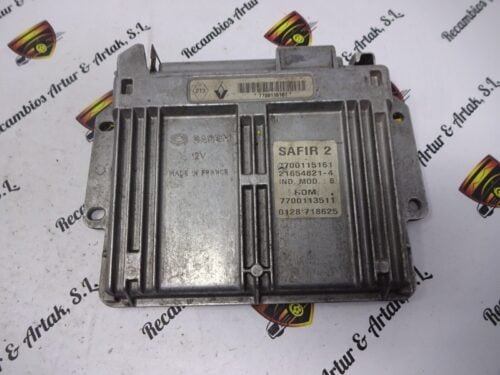 Centralita del motor RENAULT Clio 7700115161 21654821-4 7700113511