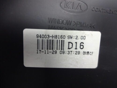 Cuadro de instrumentos KIA RIO 94003H8160 94003-H8160
