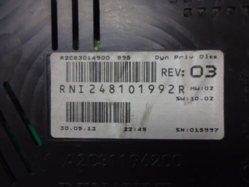 Cuadro de instrumentos  Renault Megane 248101992R