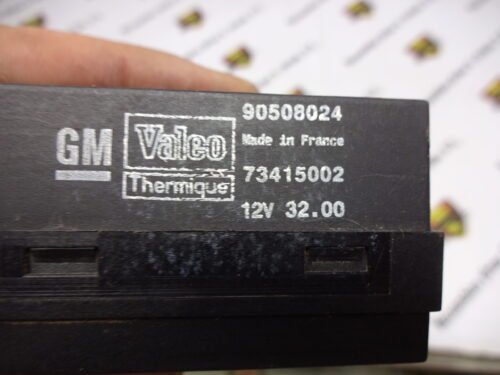 Calefacción de resistencia Opel Vectra B 12V 90508024 73415002