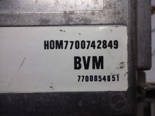 Centralita del motor Renault Clio S101261101D 7700742849 7700854851