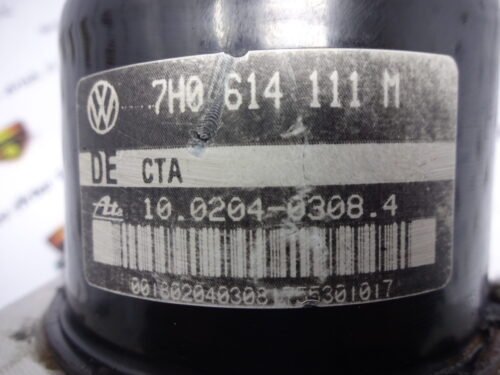 ABS VW Transporter T5 7H0907379M 7H0614111M 7HO614111M 10092503393 00004496D1 10020403084