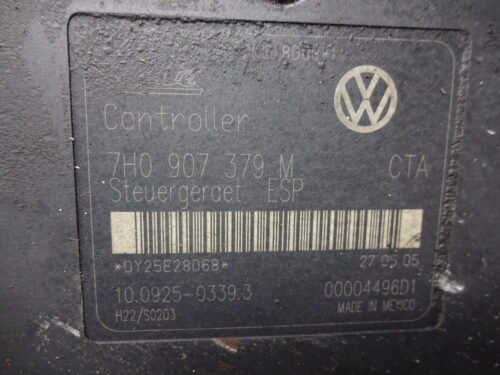 ABS VW Transporter T5 7H0907379M 7H0614111M 7HO614111M 10092503393 00004496D1 10020403084