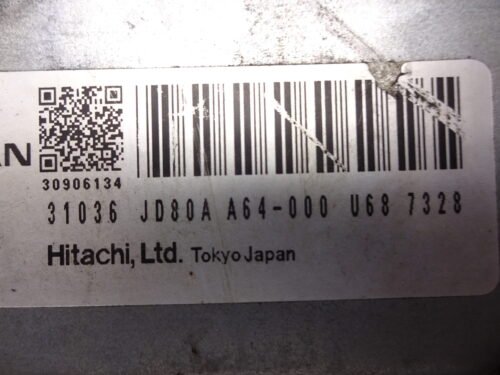 31036JD80A 31036 JD80A A64-000 Centralita del motor NISSAN QASHQAI 31036JD80A 31036 JD80A A64-000