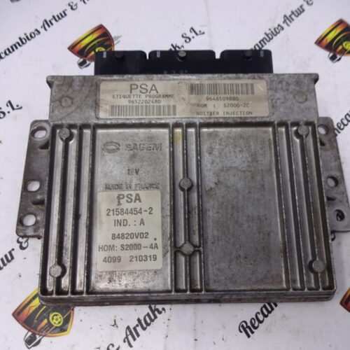 Centralita del motor  CITROEN Xsara 9646509880 9652202480