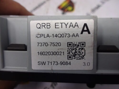 Unidad de control Land Rover RANGE ROVER EVOQUE CPLA14Q073AA CPLA-14Q073-AA