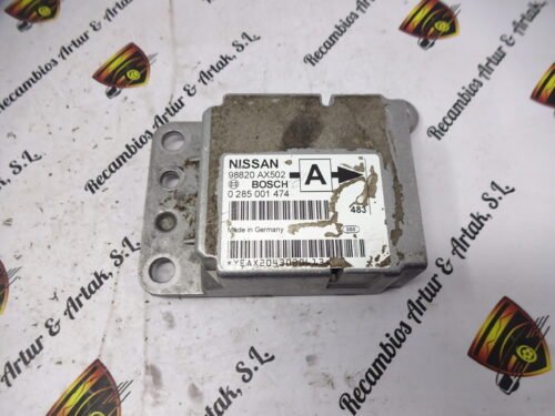 Unidad de control Nissan Micra 0285001474 98820AX502-A 98820-AX502