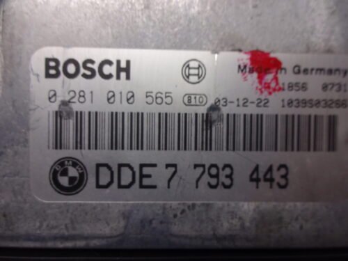 Centralita del motor BMW 320d BOSCH 0 281 010 565 0281010565 DDE7793443 DDE 7793443