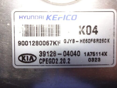Centralita del motor Kia Stonic 3912804040 39128-04040