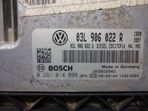 03L906022R 0281014699 03L906022G Centralita del motor VW Scirocco AUDI 03L906022R 0281014699 03L906022G