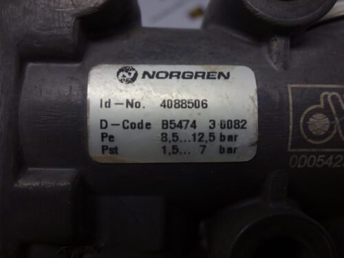 Válvula EGR  Valve EGR / MAN 4088506 000542364 NORGREN