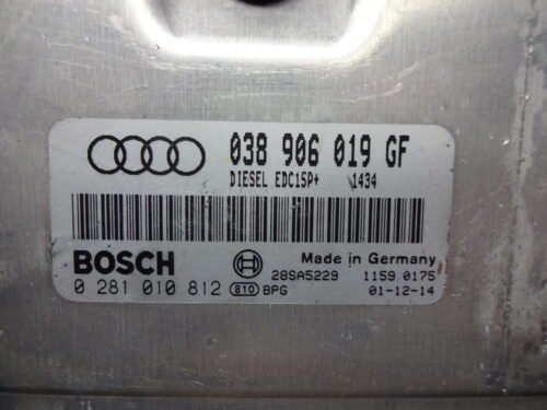 0281010812 038906019GF Centralita del motor VW PASSAT AUDI 0281010812 038906019GF