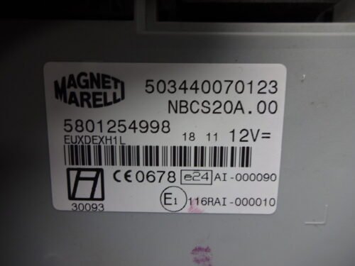 Caja de fusibles IVECO DAILY 5801254998 503440070123 NBCS20A.00