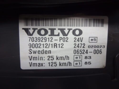 Cuadro de instrumentos VOLVO 70392912-P02 900212/1R12 B12B 119960