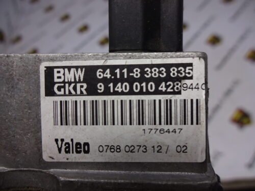 Resistencia calefaccion BMW 64118383835 64.11-8383835 9140010428
