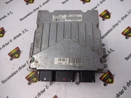 Centralita del motor  Citroen 5WS40023ET 5WS40023E-T 9646529580 9644302380