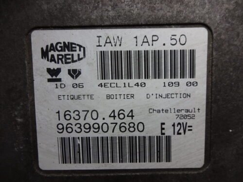 Centralita del motor Citroen PEUGEOT IAW1AP50 9639907680 16370.464