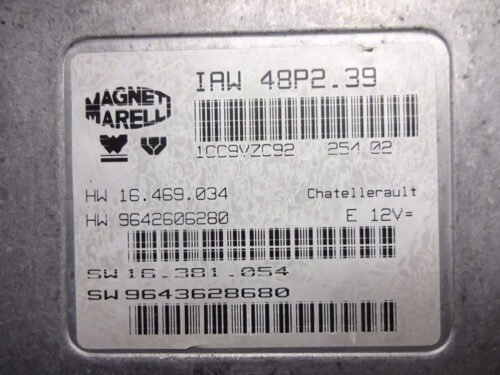 Centralita del motor PEUGEOT CITROEN 9643628680 9642606280 IAW48P239