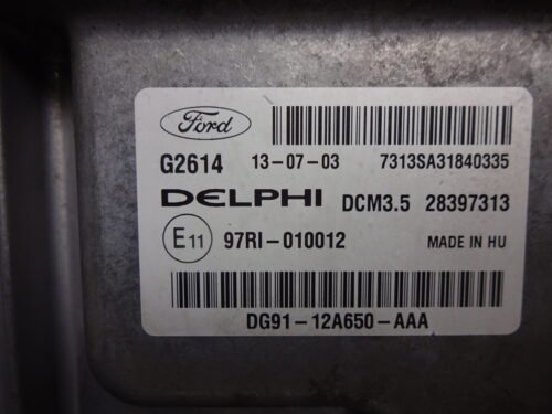 Centralita del motor FORD MONDEO DG9112A650AAA DG91-12A650-AAA G2614