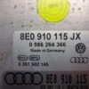 Centralita del motor AUDI 8E0910115J 0261S02145 8E0910115JX 0986264366