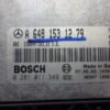 Centralita del motor  MERCEDES E320 CDI W211 A6481531279 BOSCH 0281011349