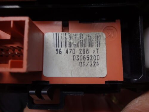 Clima panel de control Citroen C5 96573322YP 96470288XT