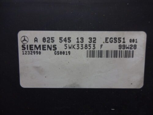 Unidad de control Mercedes-Benz A0255451332 5WK33853F EGS51