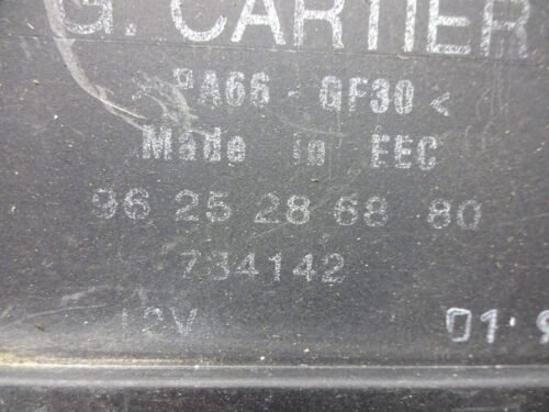 Unidad de control  Control unit / CITROEN Peugeot 9625286880