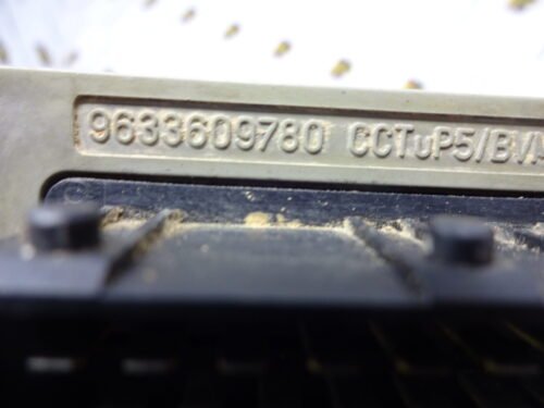 Unidad de control CITROEN Peugeot 9633609780 CCTUP5